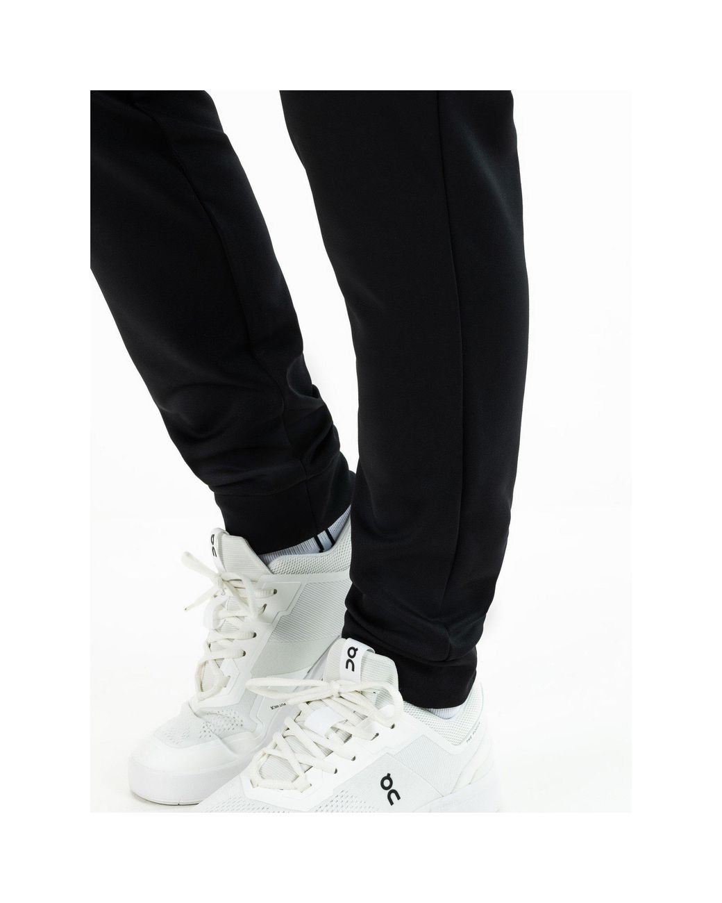 Sjeng Sports Black Orwell Performance Tracksuit Bottom for men