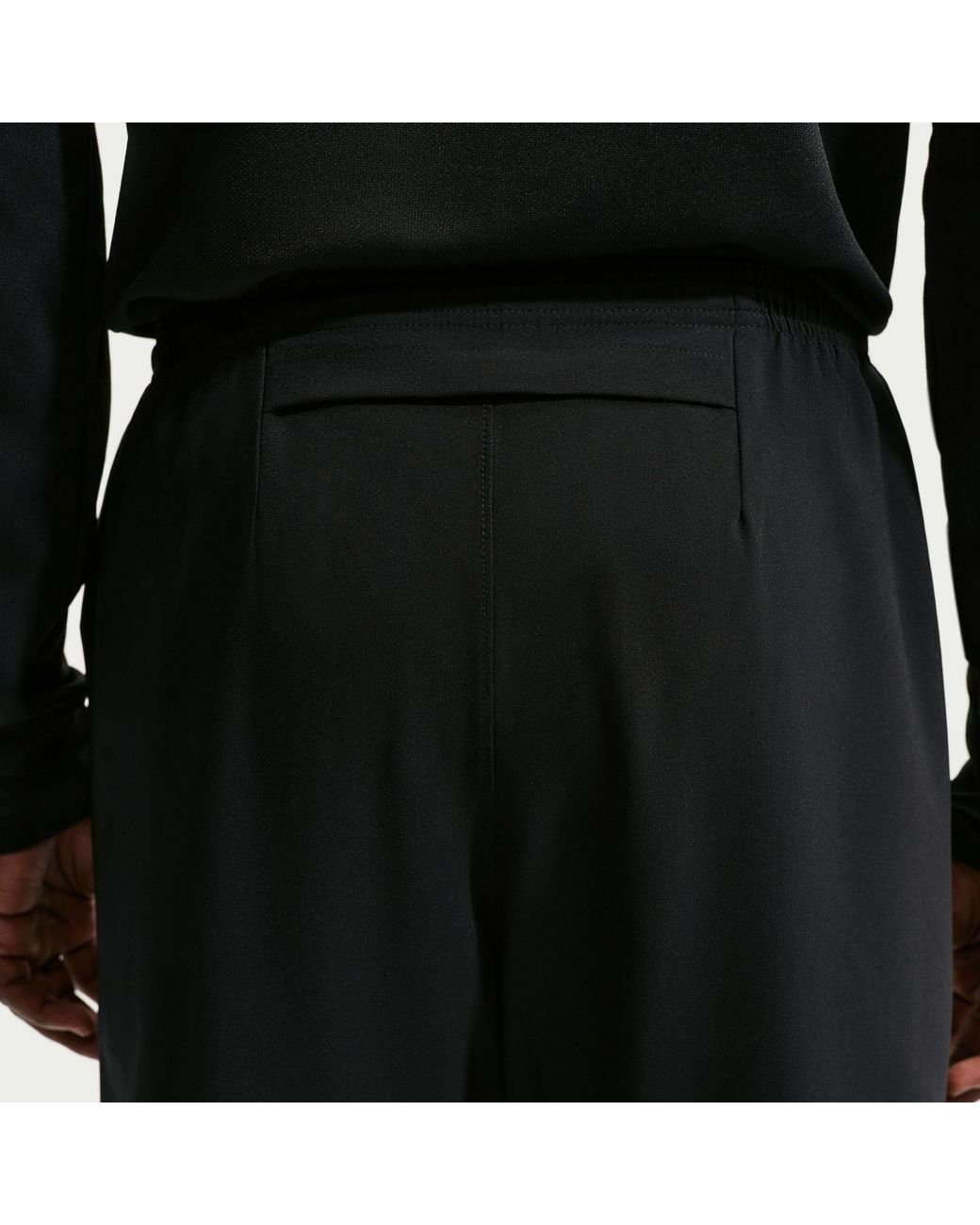 Nike Black Miler Woven Performance Tracksuit Bottoms for men