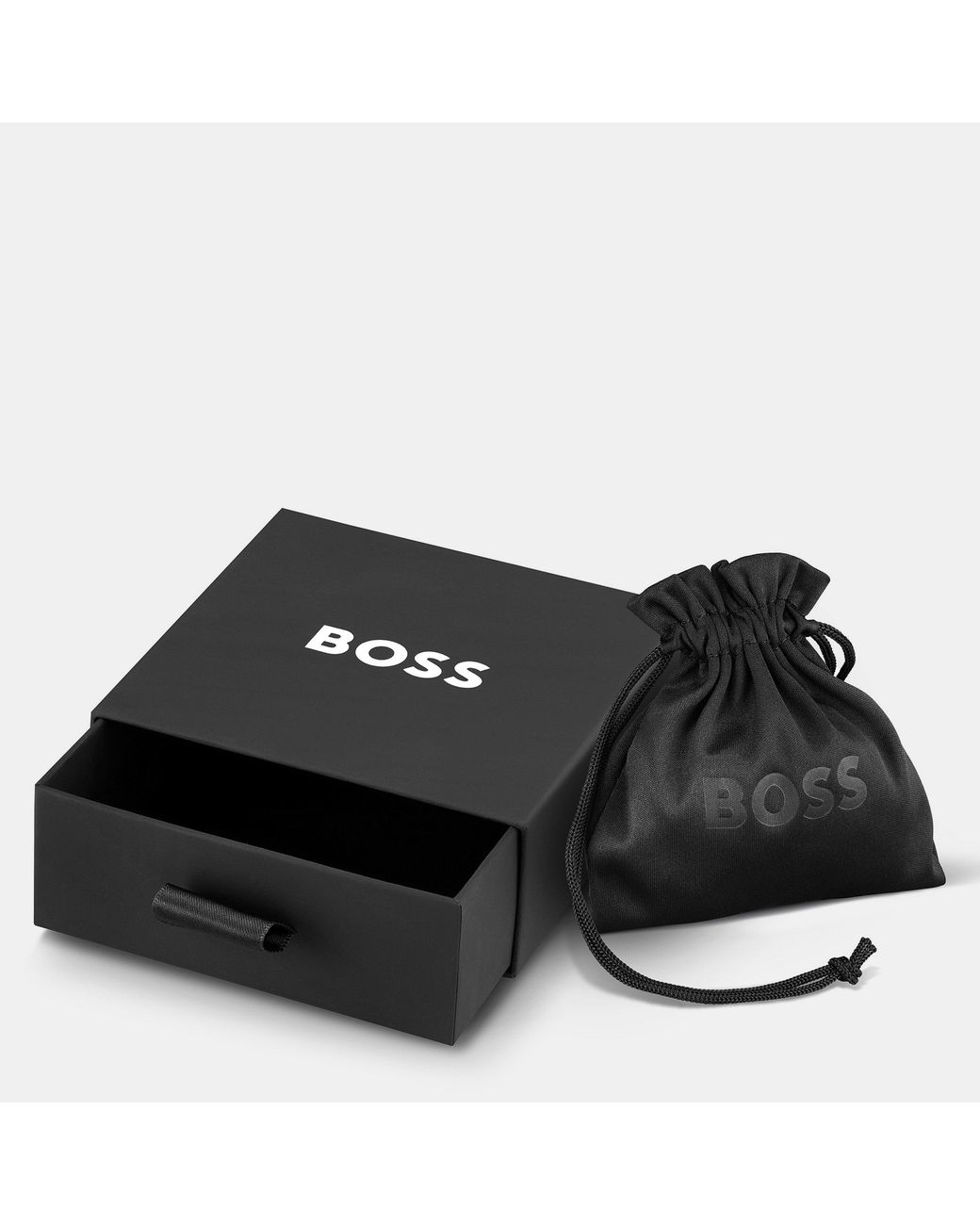 Boss Metallic Stainless Steel Magnetic Chain Bracelet for men