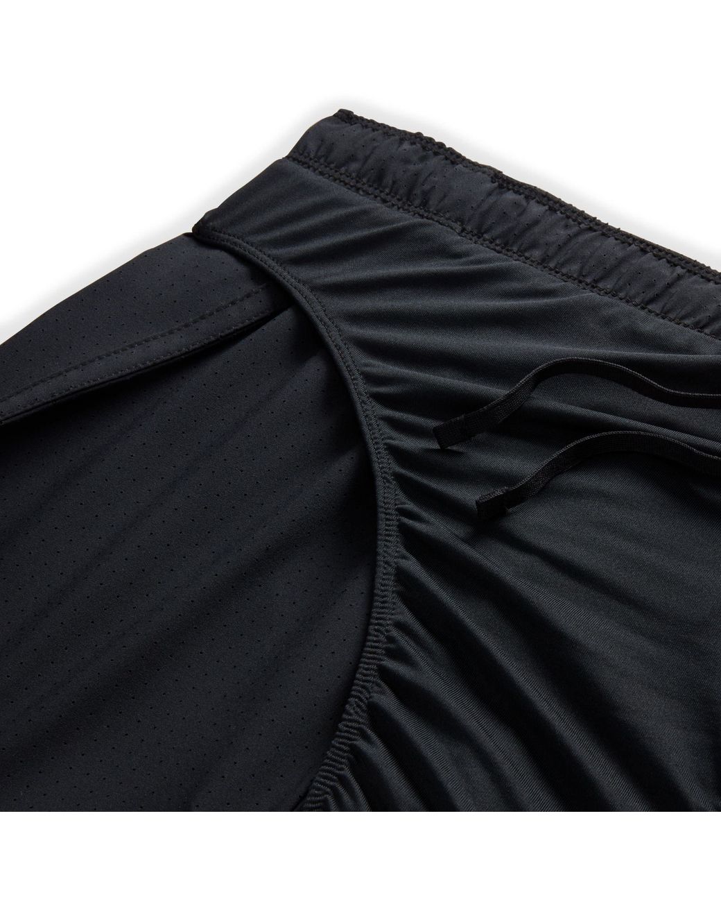 Nike Black Fast Dri-Fit 3 Brief-Lined Running Shorts for men