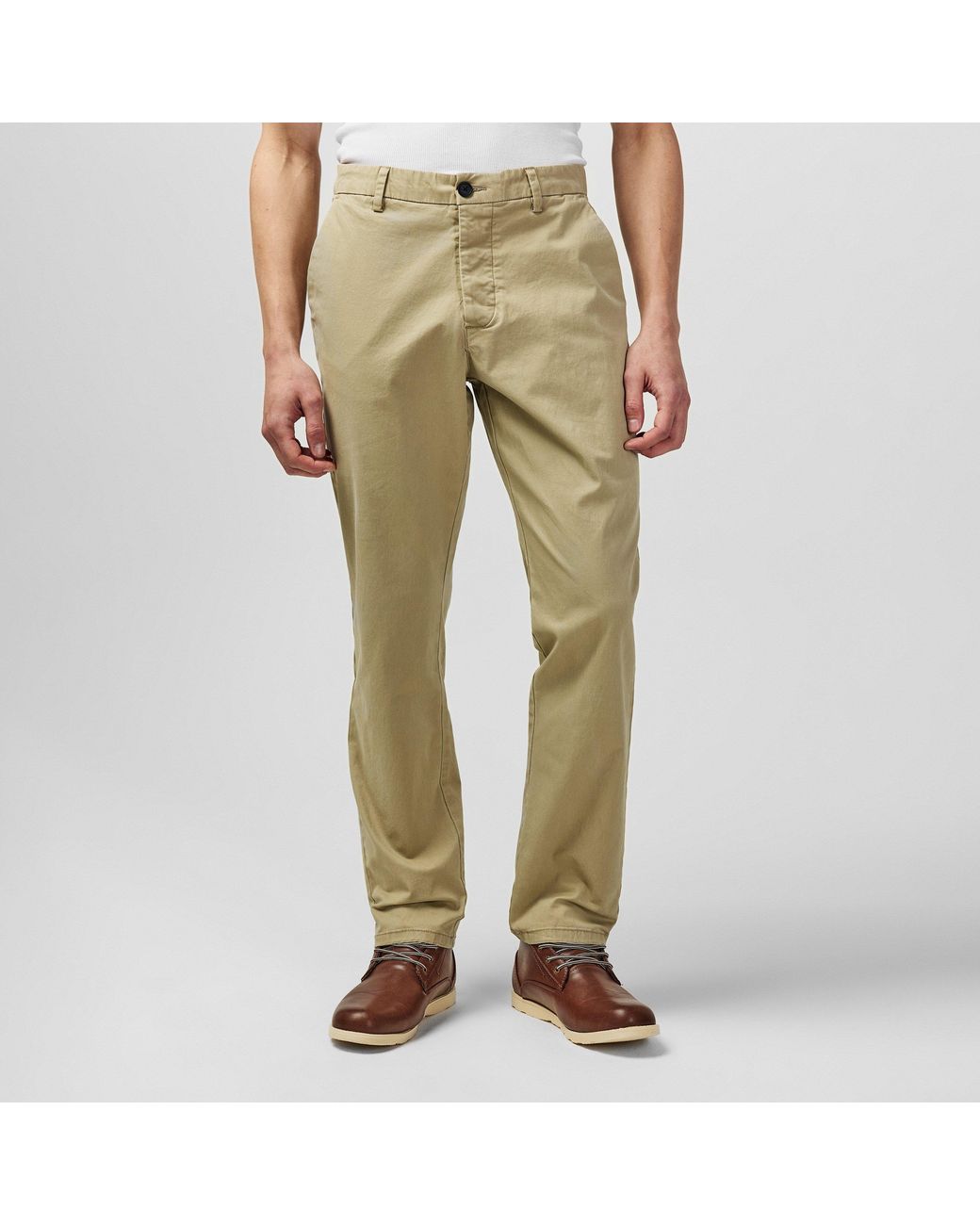 Fabric Gray Chino Sn for men