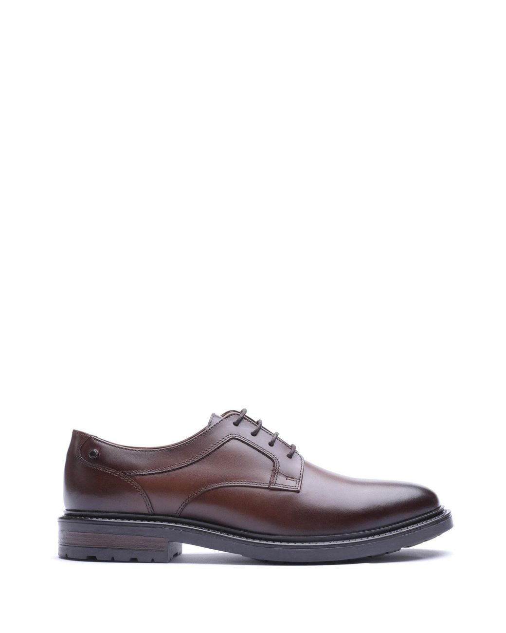 Base London Black Carter Lace Up Shoe for men