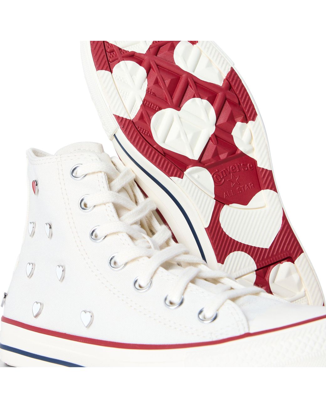 Converse White Chuck Classic Hi Tops