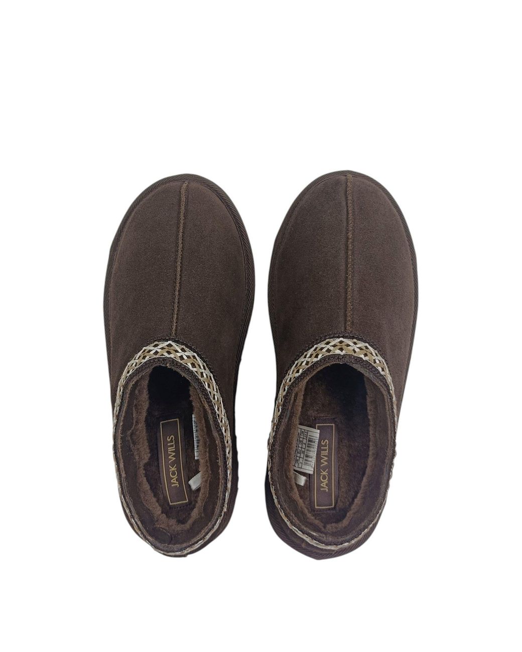 Jack Wills Black Platform Slip-On Snug