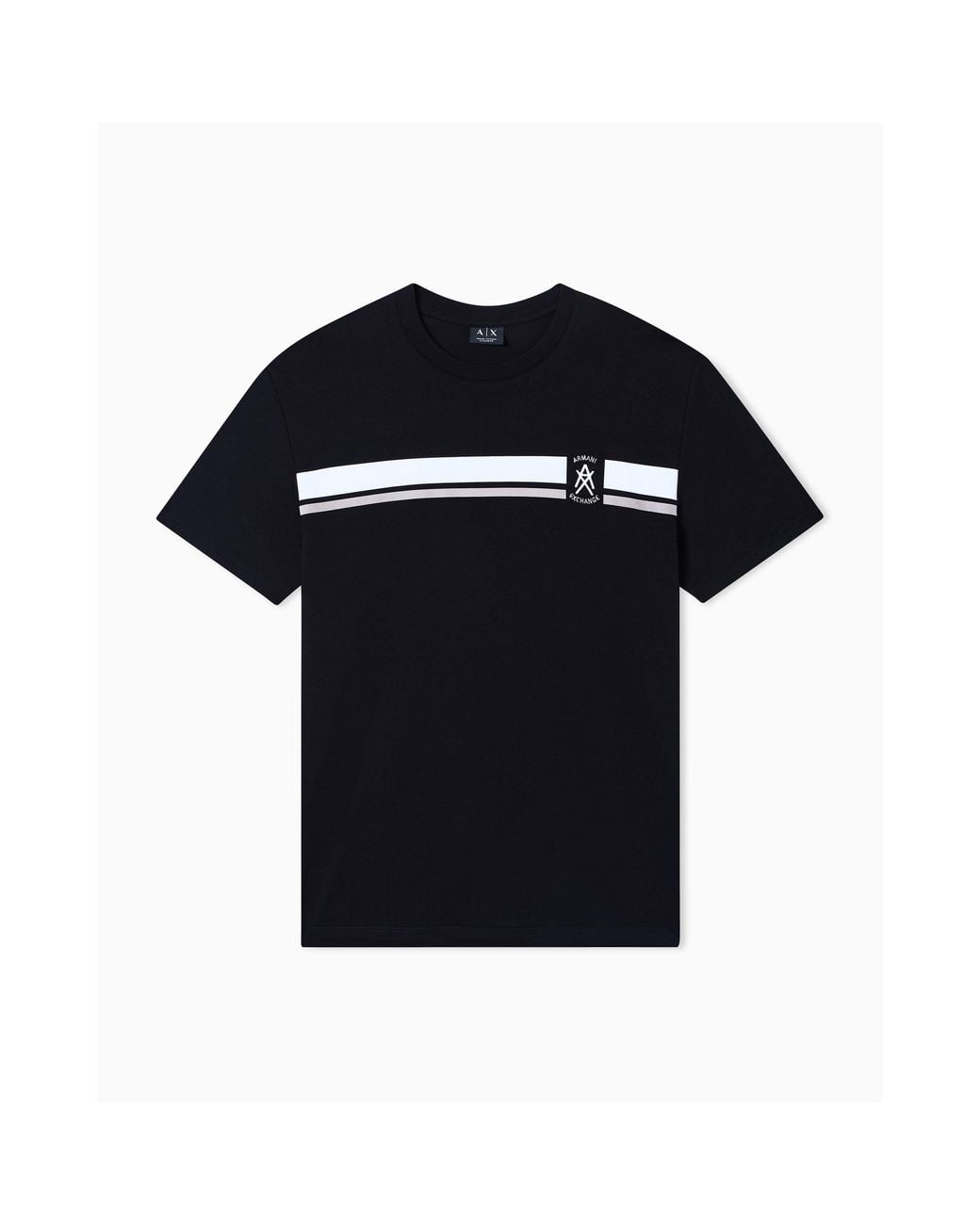 ARMANI EXCHANGE Black T-Shirt for men
