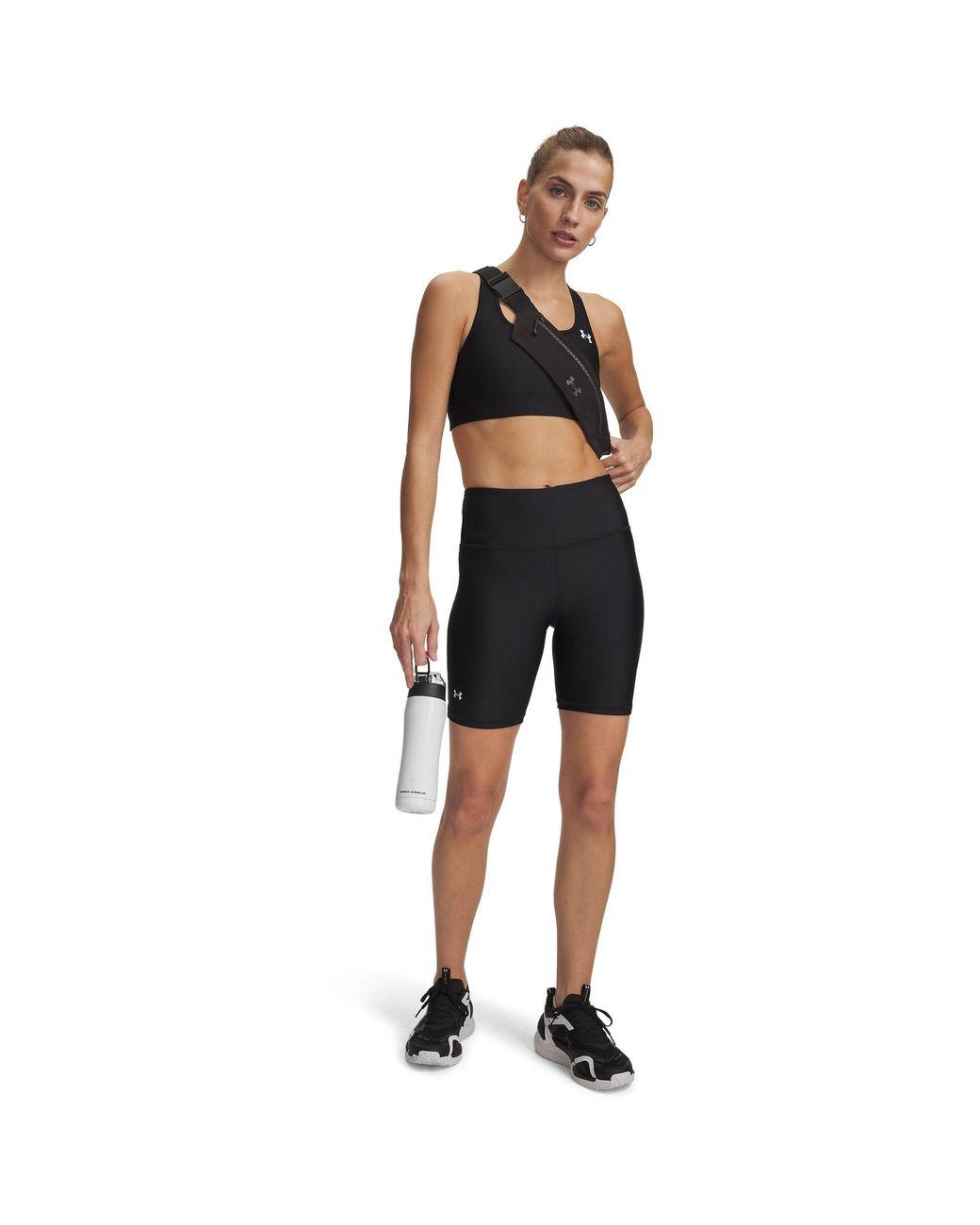 Under Armour Blue Heatgear Tech 8" Bike Shorts