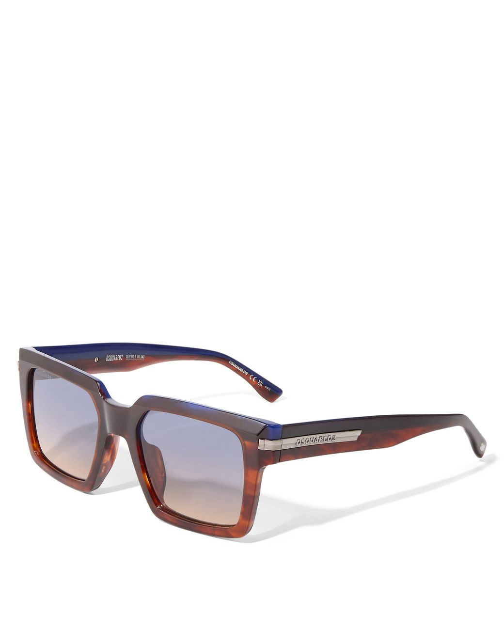DSquared² Black Round Sunglasses for men