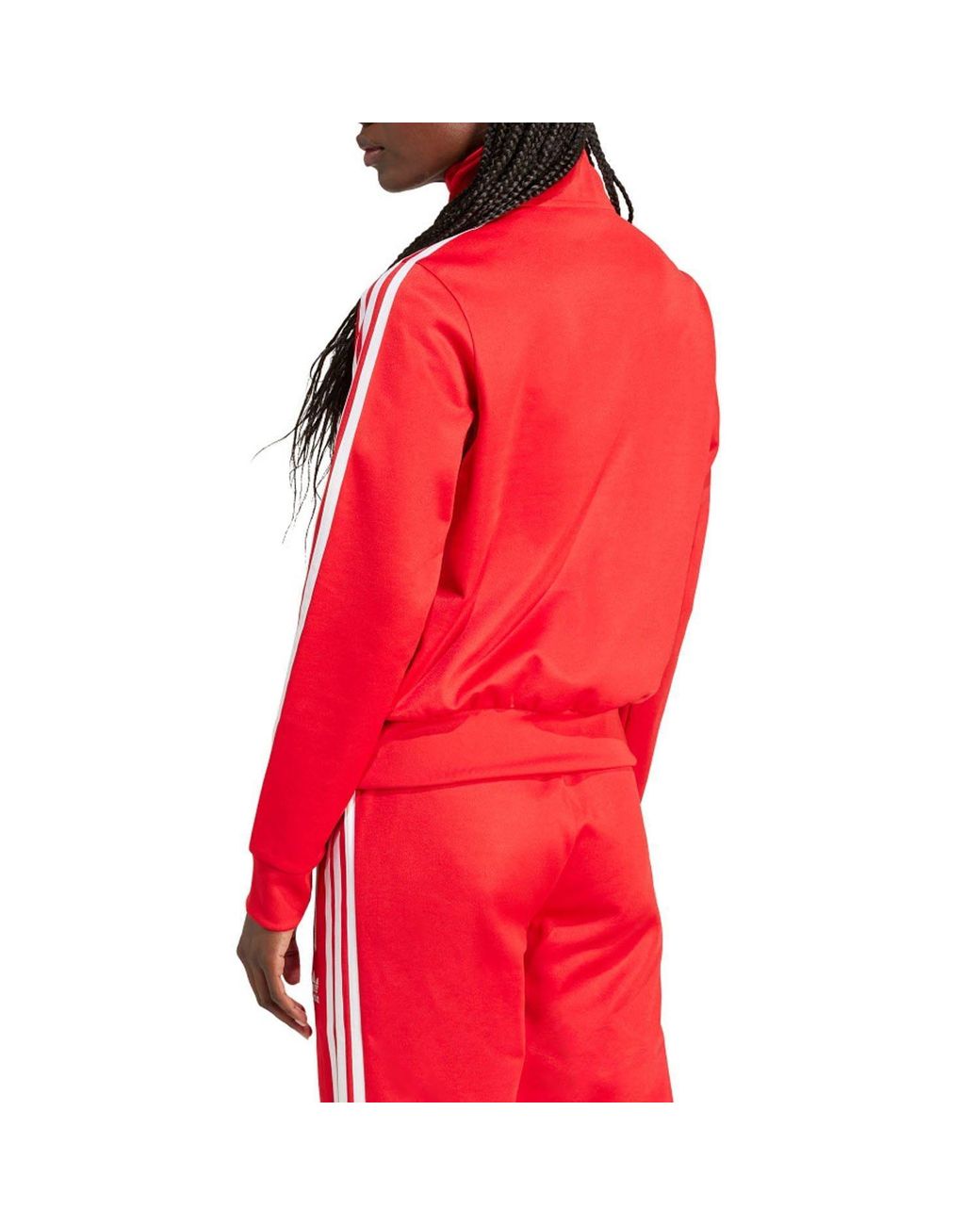 Adidas Originals Red Sporty & Rich X Adidas Track Top