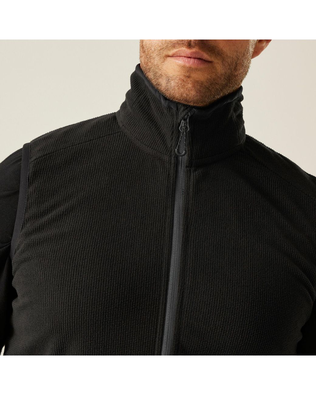 Regatta Black Navigate Fleece Bodywarmer for men