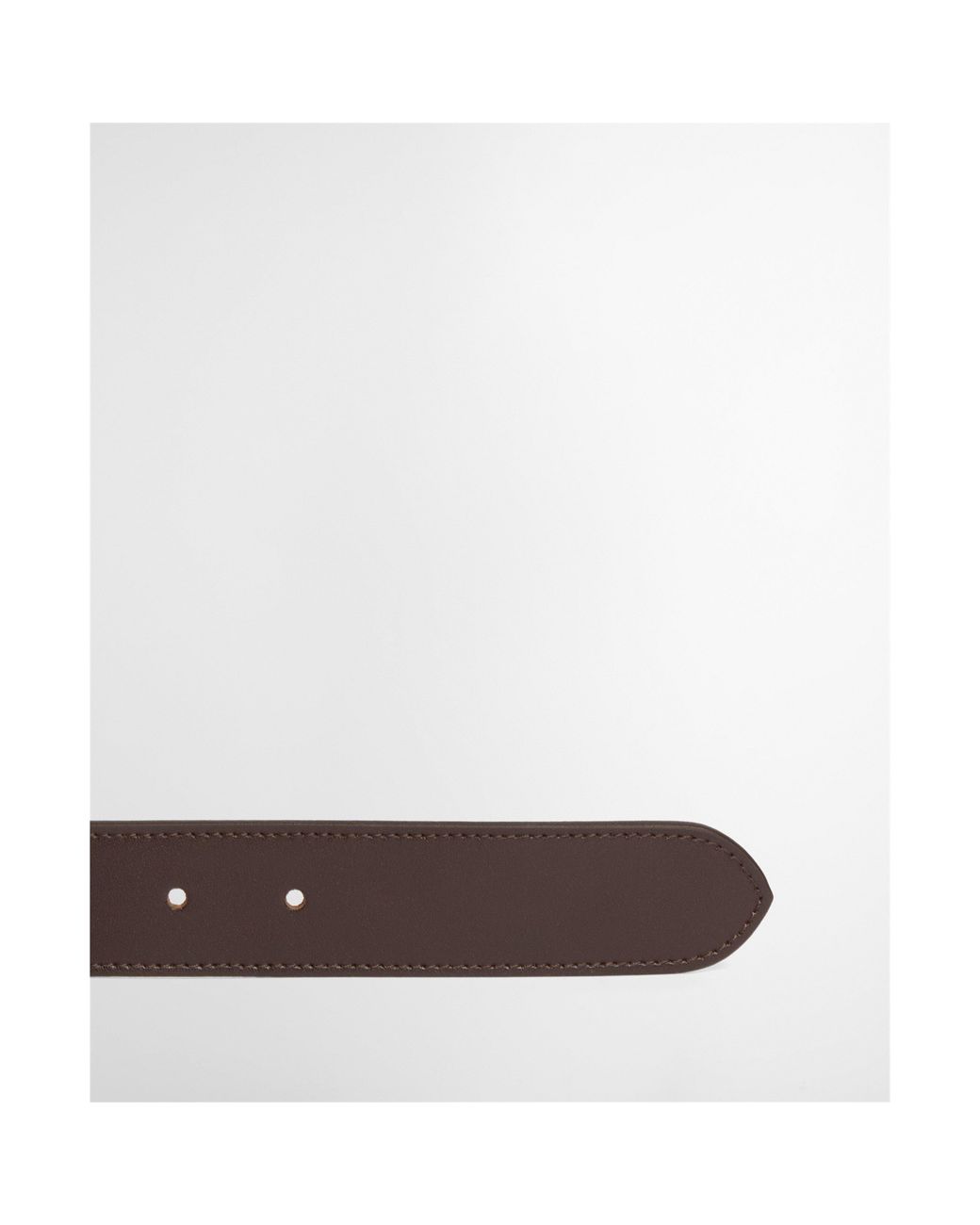 Barbour Brown Girvan Tartan Leather Belt for men
