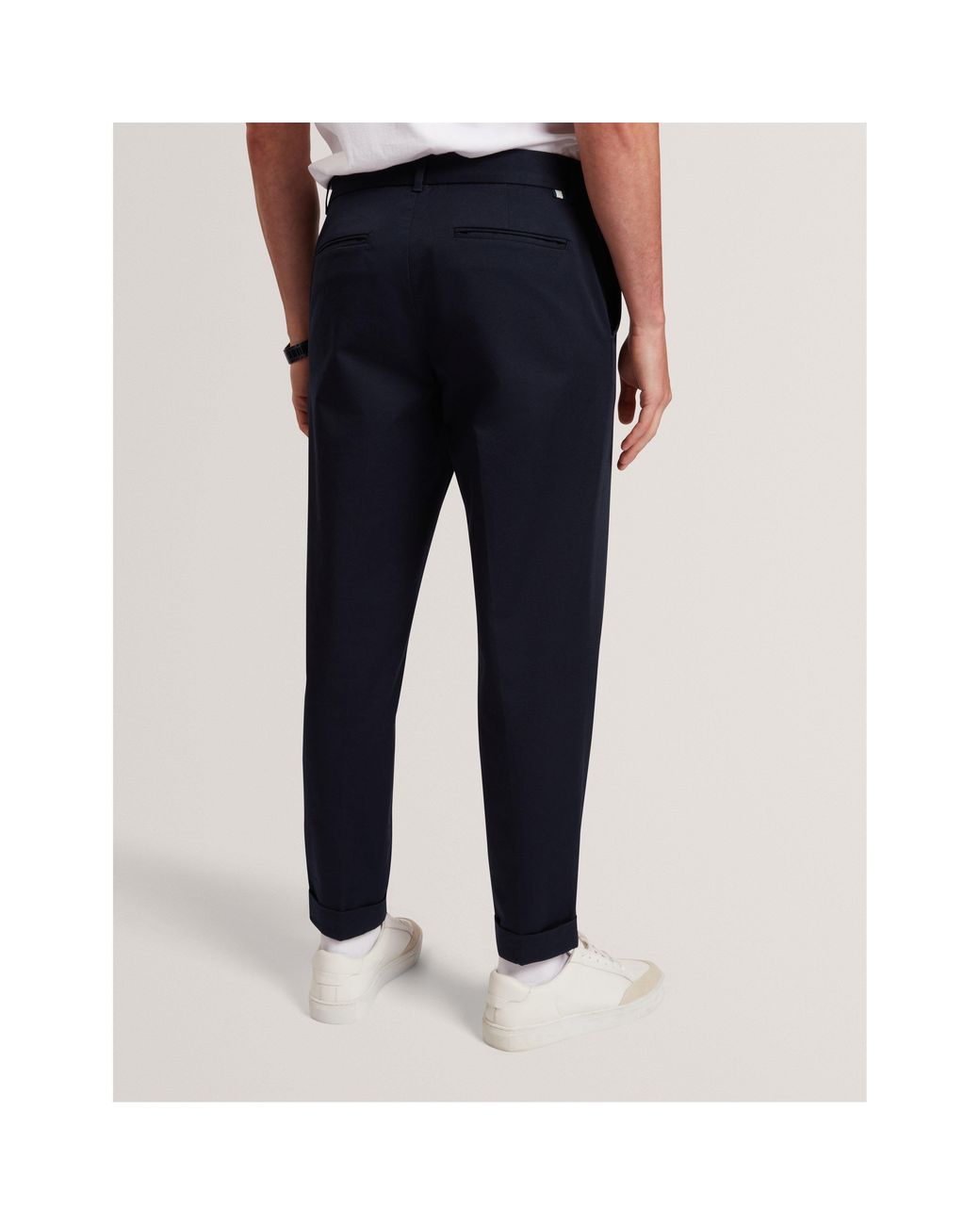 Ted Baker Blue Tapered Trousers for men