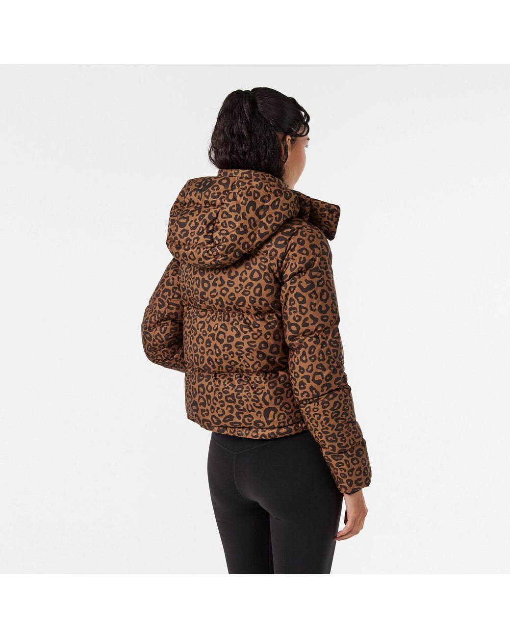 lululemon athletica Brown Wunder Puff Cropped Insulated Short Puffer Jacket