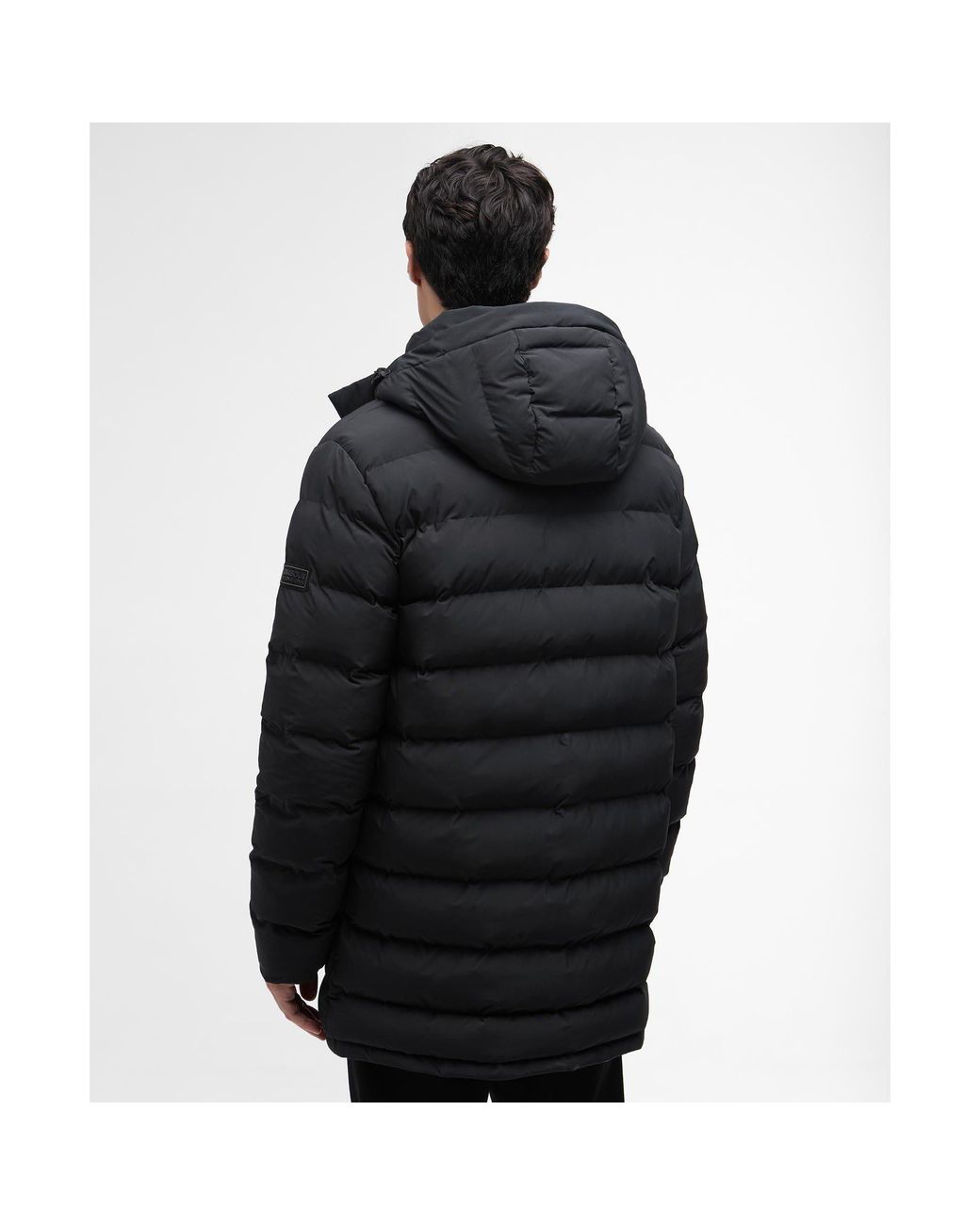 Barbour Black Dalesmith Puffer Jacket for men