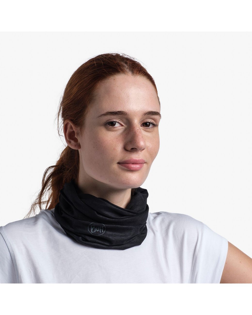 Buff Black Ecostrech Neckwarmer Adults