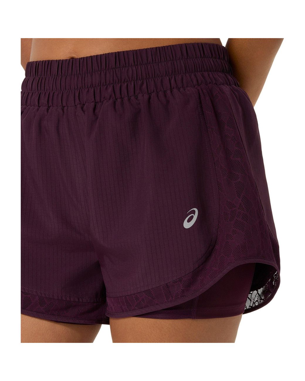Asics Purple Nagino Running Shorts