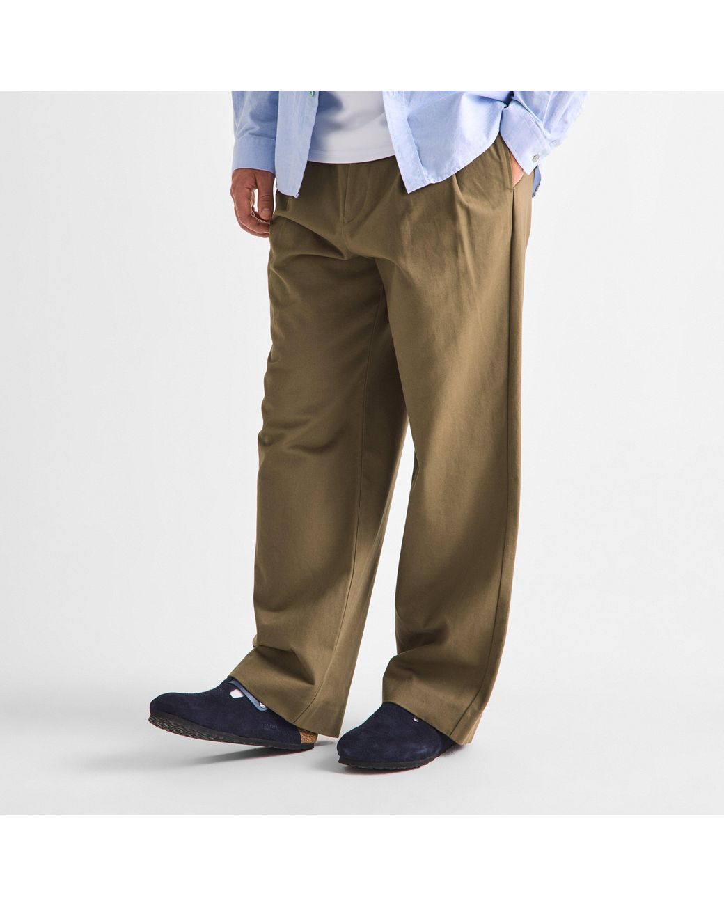 Paul Smith Brown Ps Pleated Trouser Sn64 for men