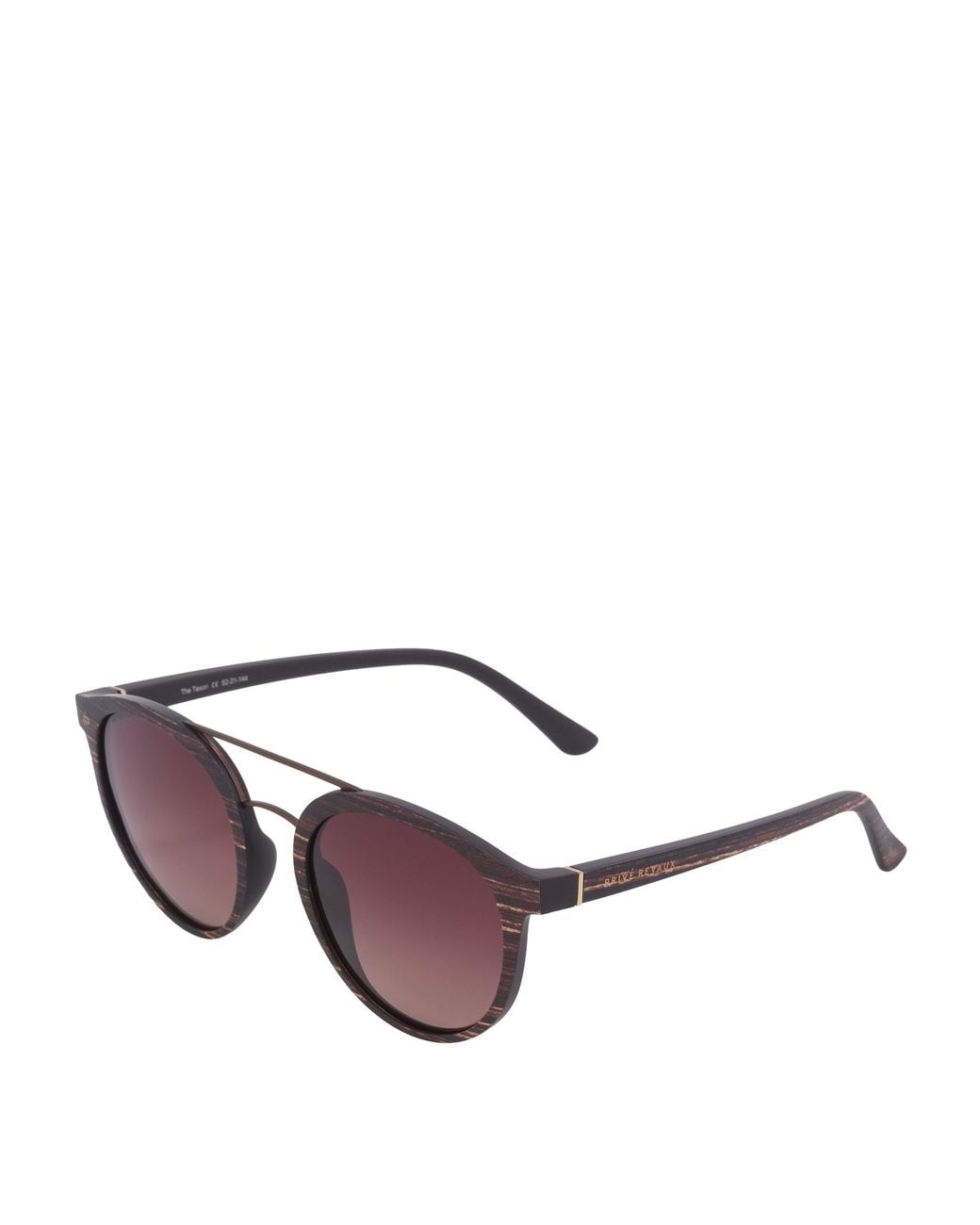 Privé Revaux Brown Adults The Texan Aviator Sunglasses