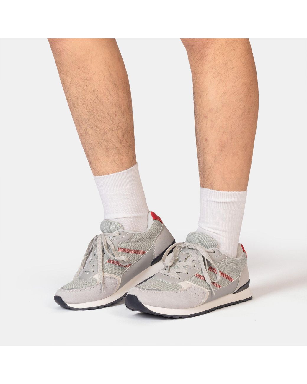 Donnay Gray Bob Trainers for men