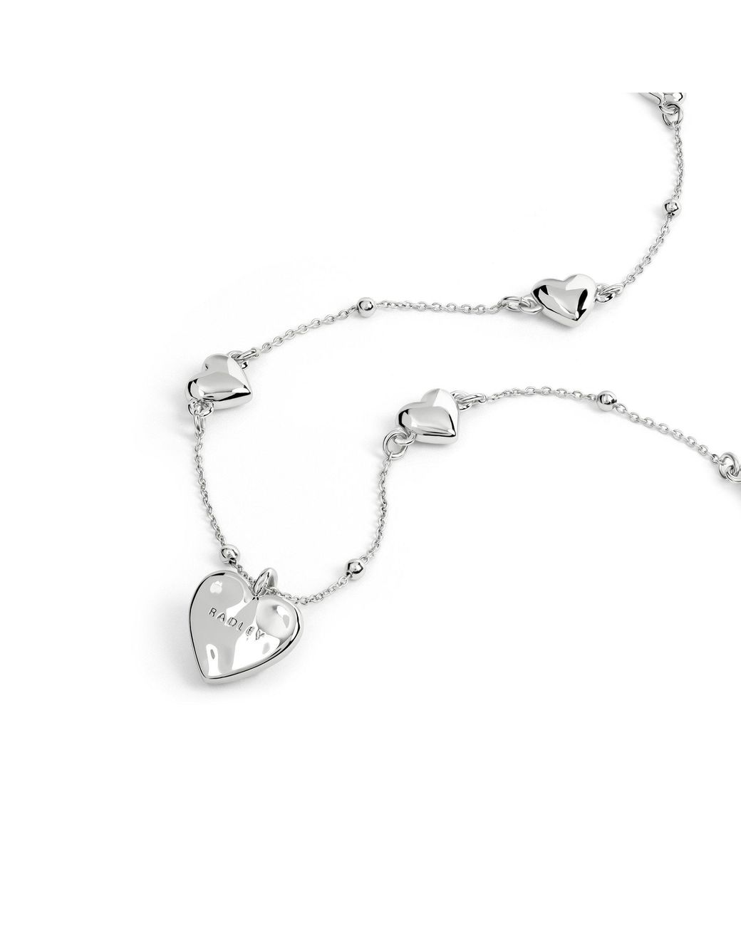 Radley Metallic Plated Heart Necklace