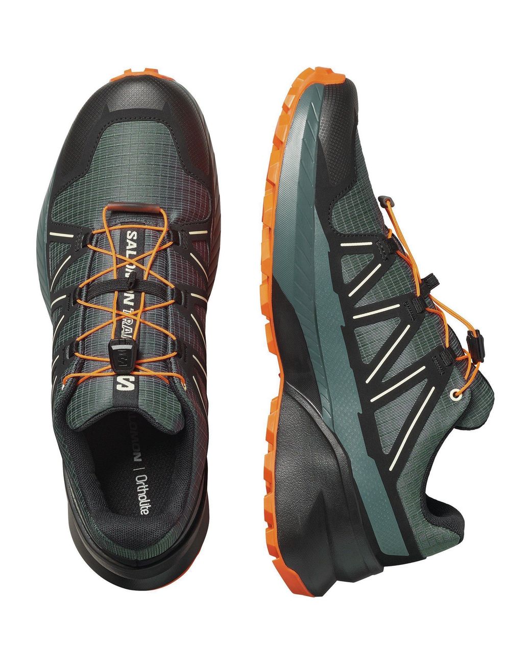 Salomon Gray Speedcross Peak Trail Running Shoes for men
