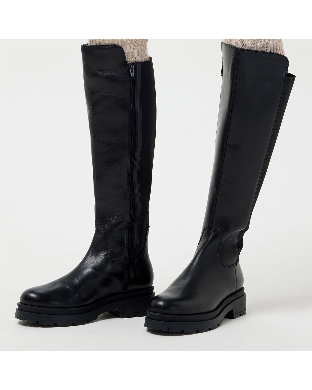 Dune Black Temperature Boots
