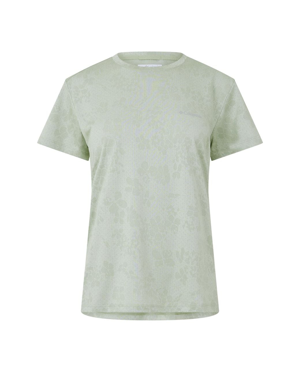 Columbia Green Bluebird Crew Short Sleeve Performance T-Shirt