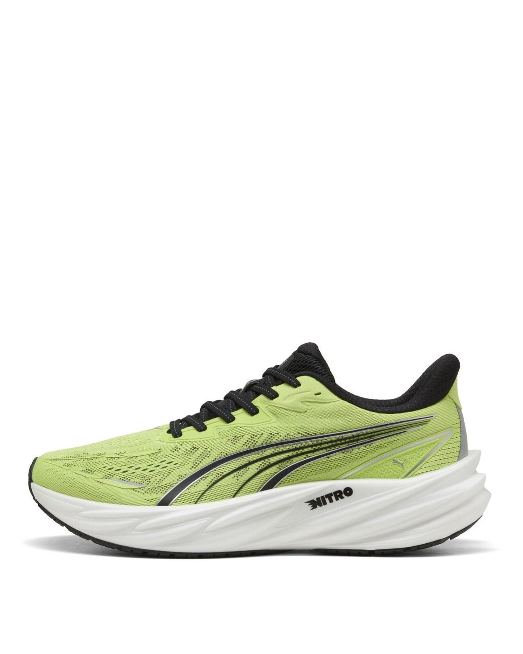 PUMA Green Velocity Nitro 5 Road Running Shoes for men