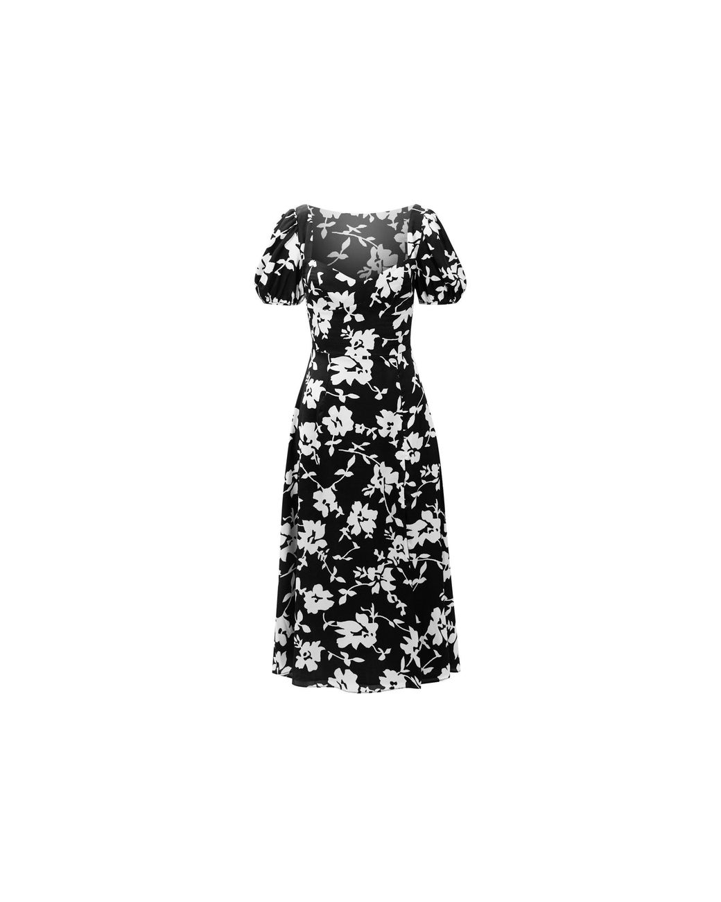 Bardot Black Gillian Midi Dress