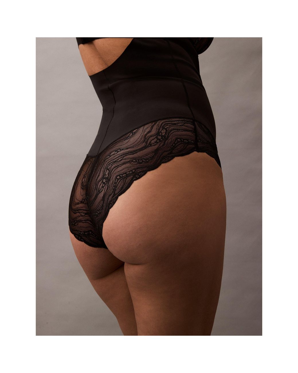 Calvin Klein Black Seamless Targeted Compression Shapewear Bodysuit