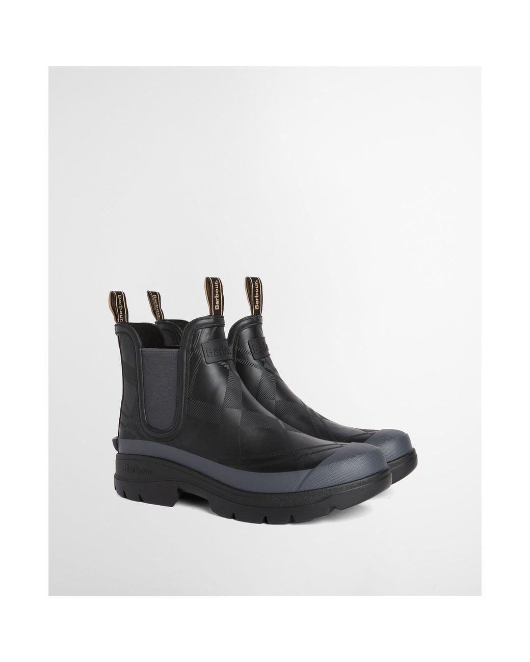 Barbour Black Breacon Wellingtons for men