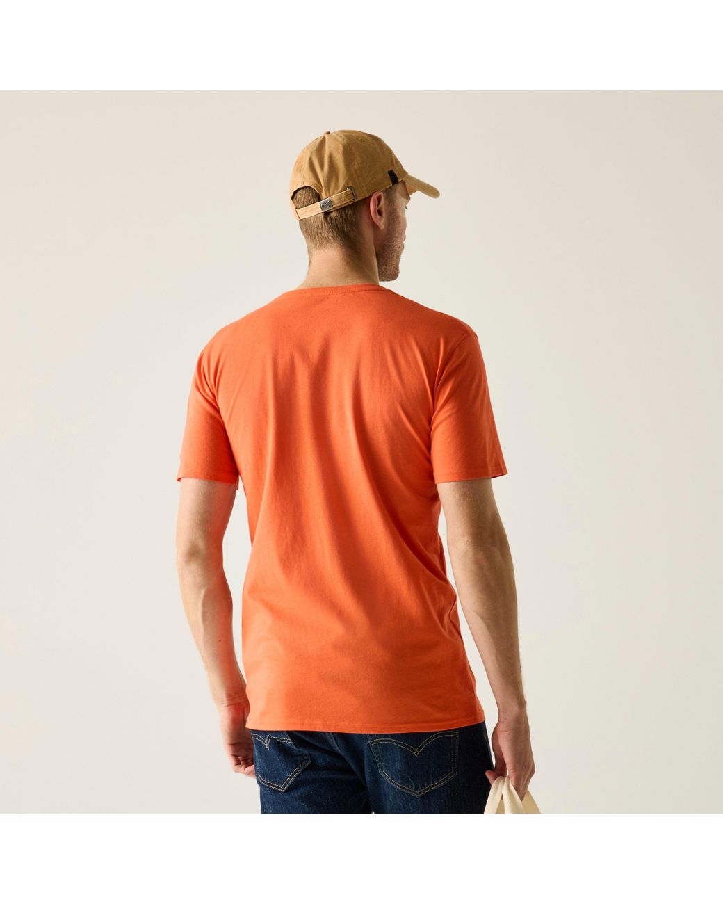 Regatta Orange Cline Ix Breathable T-Shirt for men