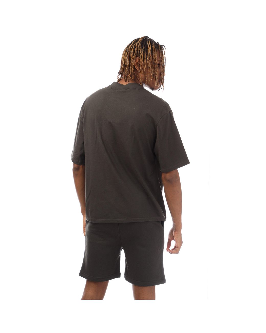 Hype Black Adults Oversized T-Shirt