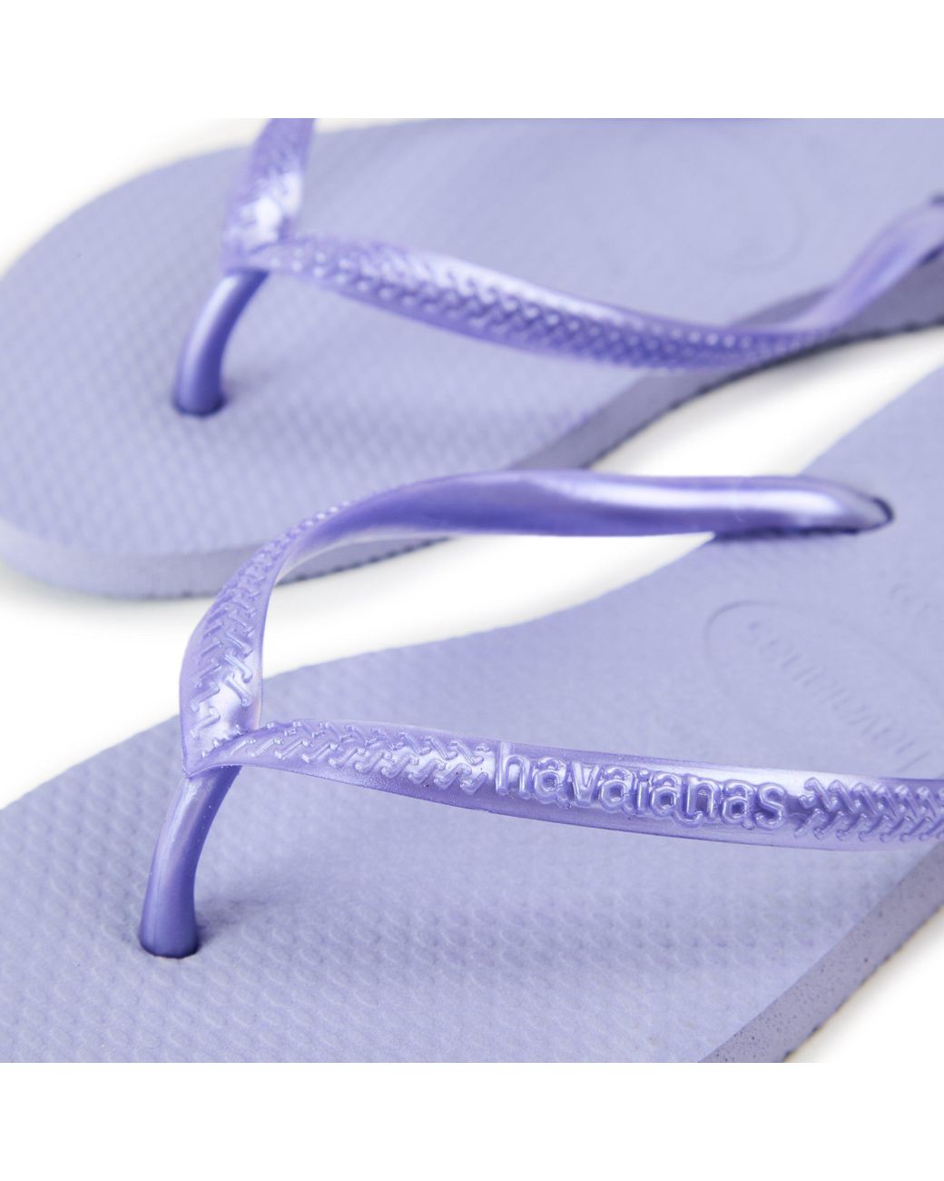 Havaianas Blue Hav. Slim Bronze Flip Flops