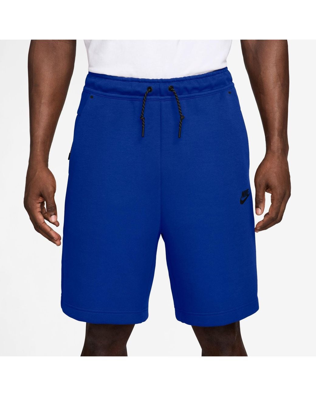 Nike Blue Sportswear Tech Fleece Shorts for men