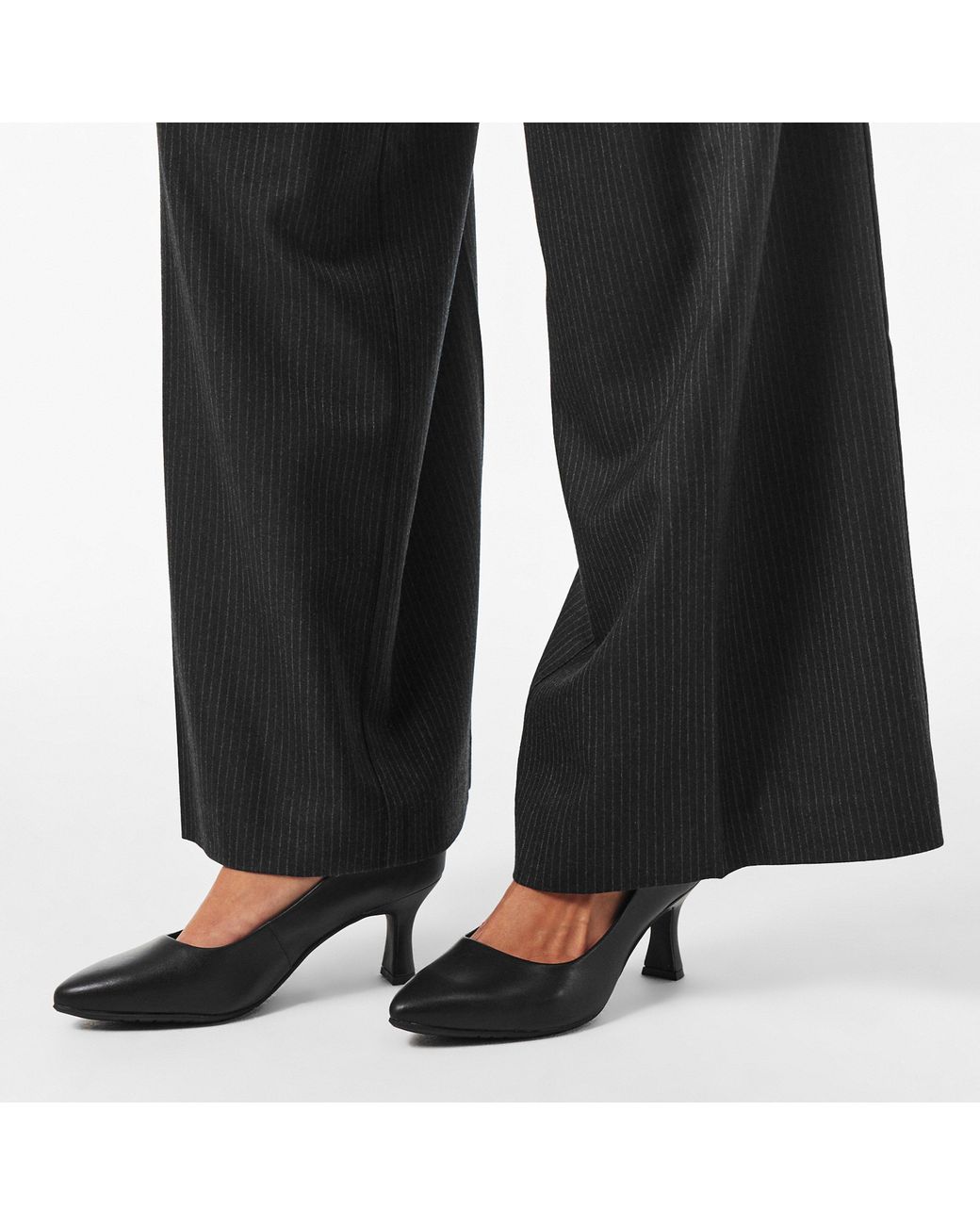 Clarks Black Kataleyna Gem Stiletto Court Shoes