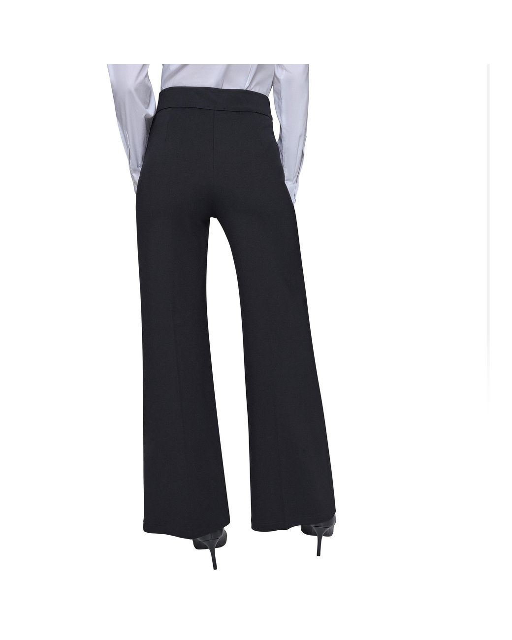 Karl Lagerfeld Blue Sportswear Wide Leg Trousers