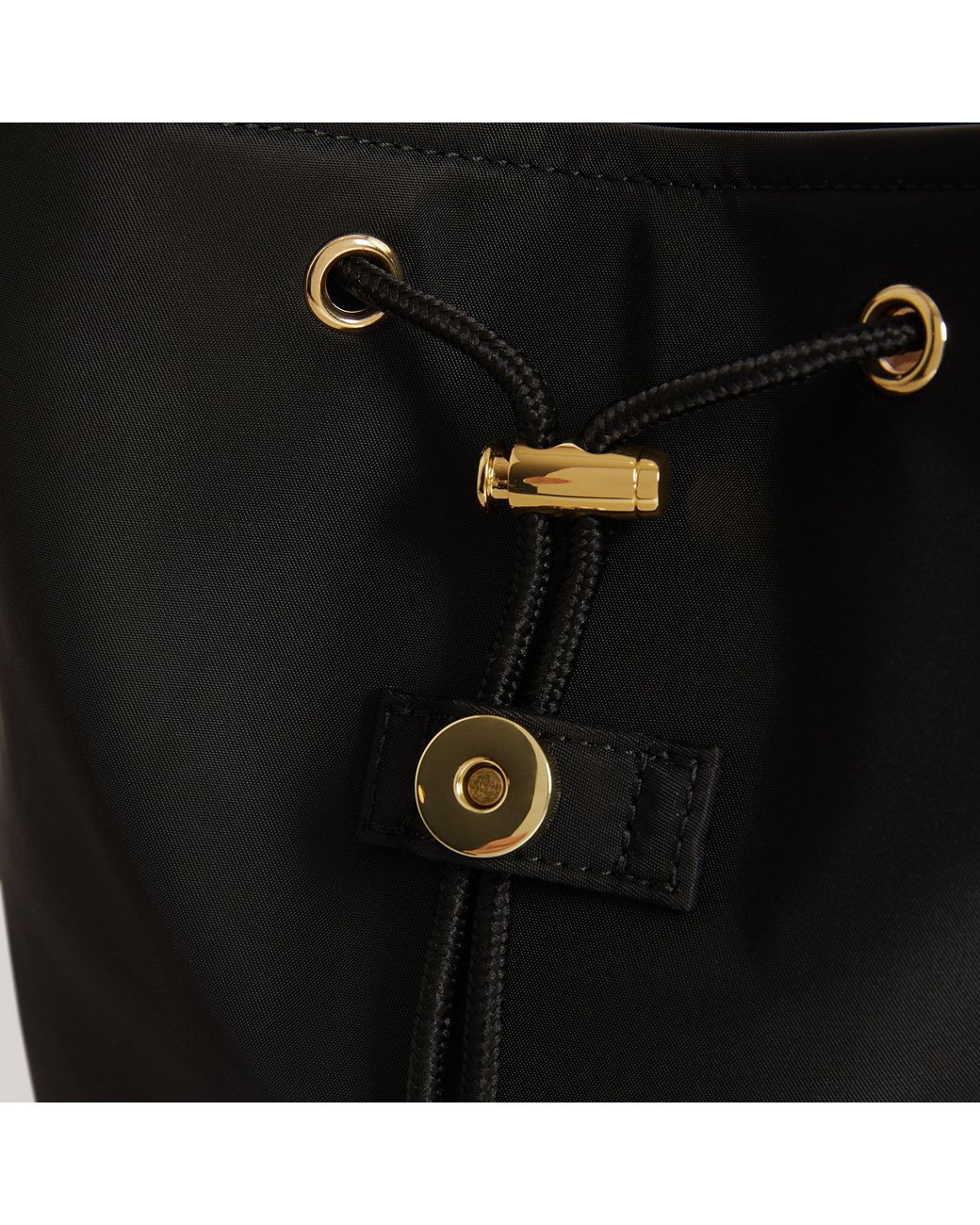 Ted Baker Black Drawstring Backpack