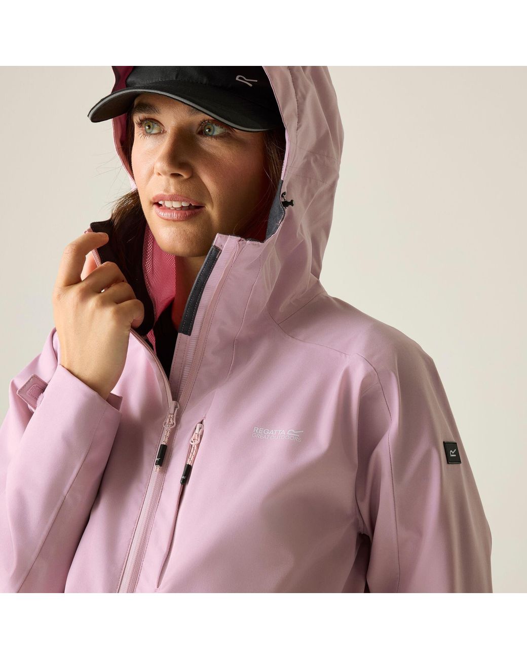 Regatta Pink Birchdale Ii Waterproof Jacket