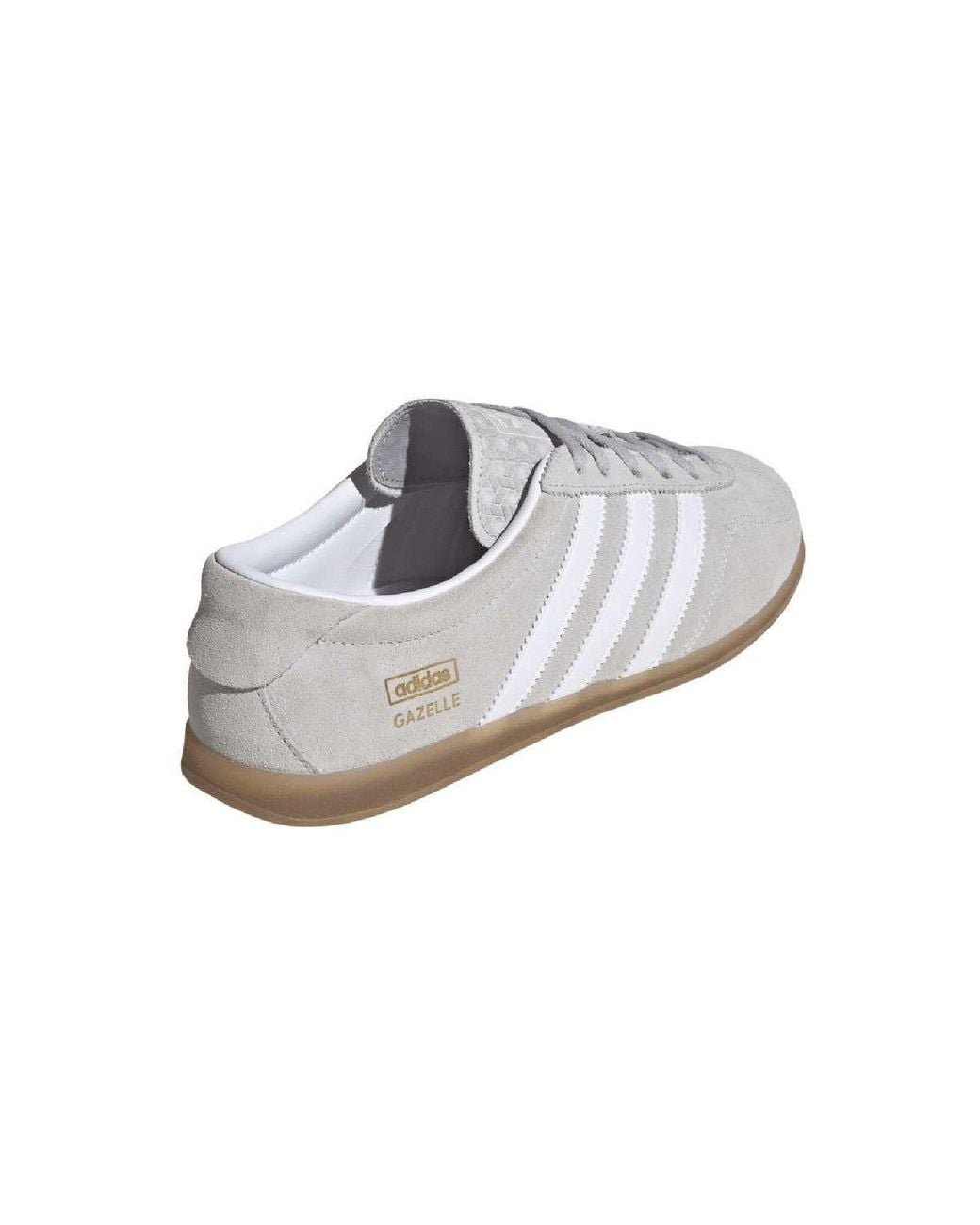 Adidas Originals Gray Gazelle Lo Pro Trainers