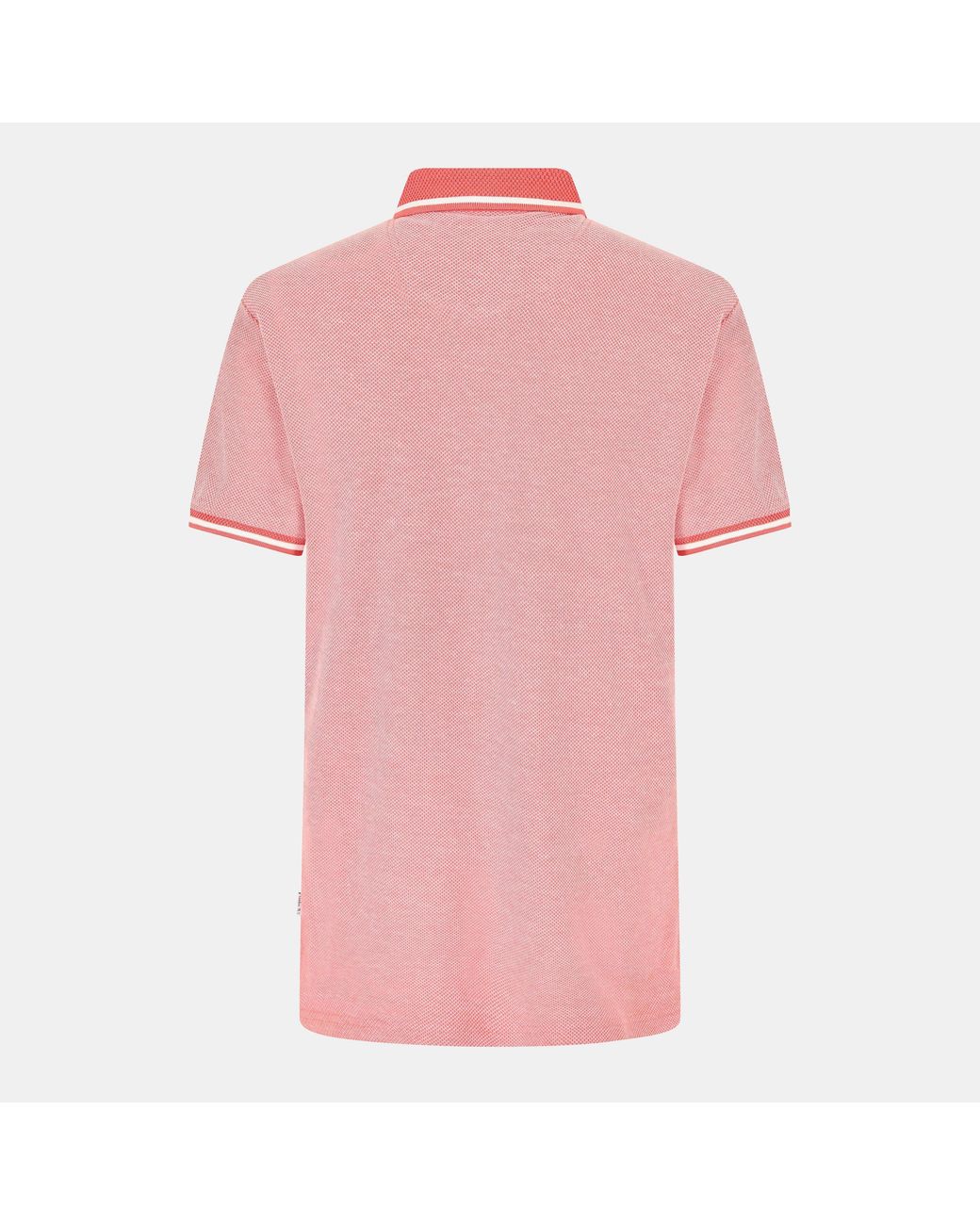 Peter Werth Red Arragon Short Sleeve Polo Shirt for men