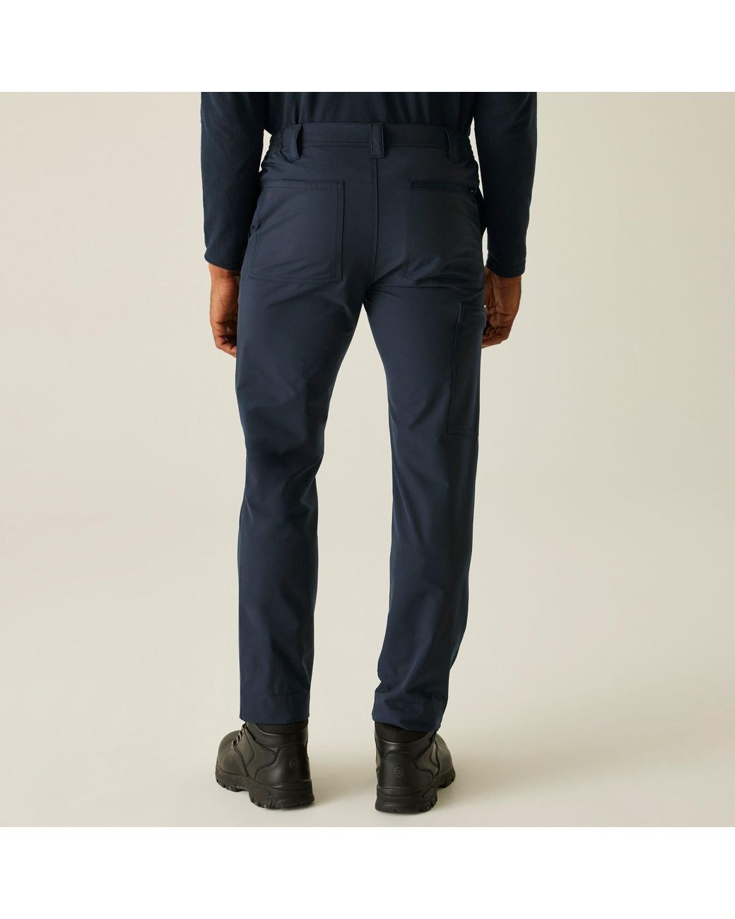 Regatta Black Pro Action Stretch Trousers for men
