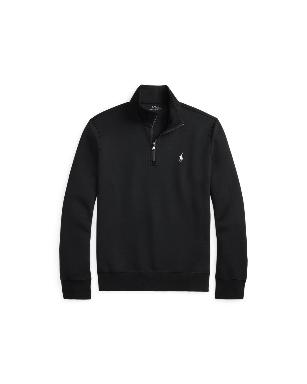 Polo Ralph Lauren Black Tech 1/4 Zip Fleece for men