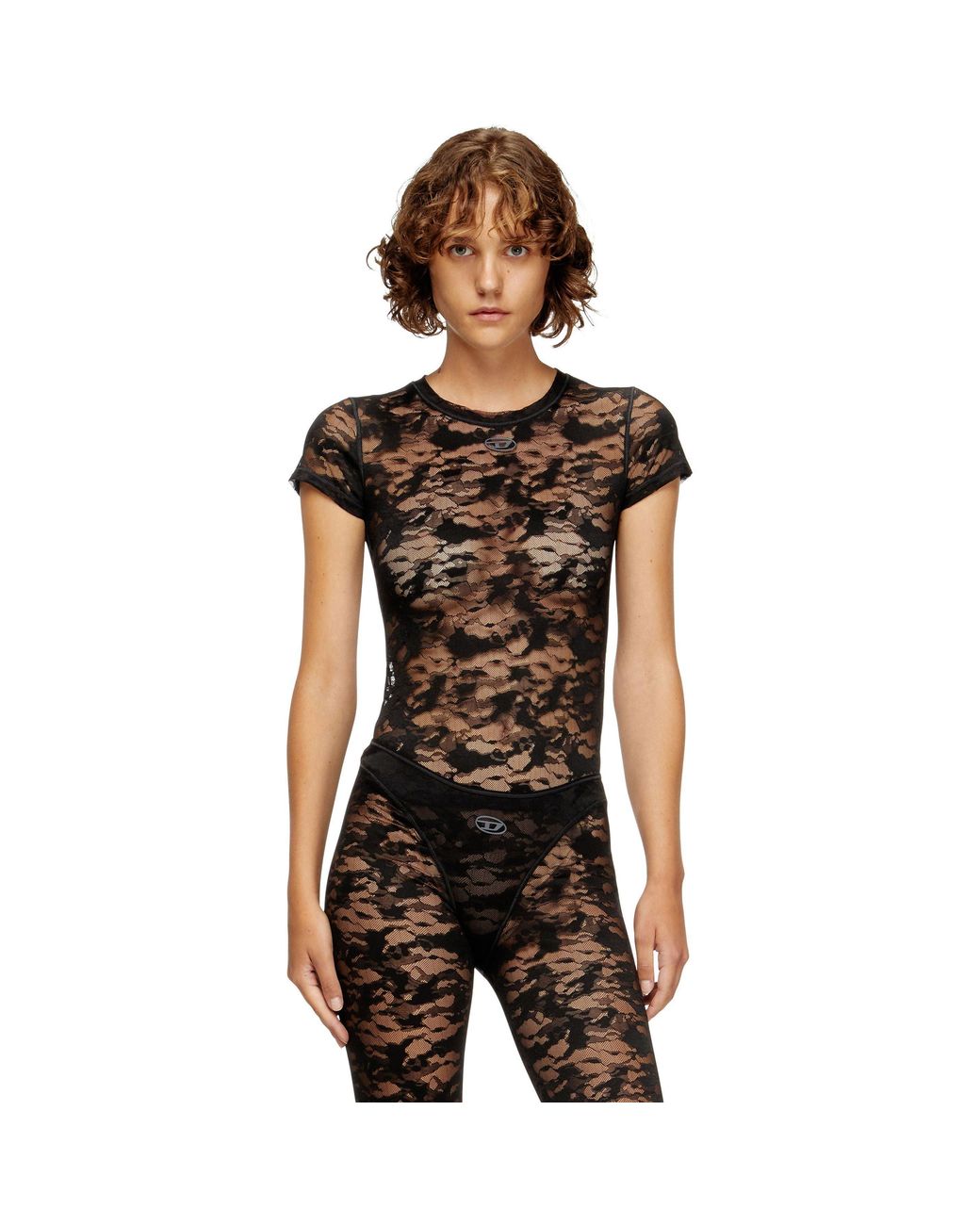 DIESEL Black Kasia Camo Slim Fit T-Shirt