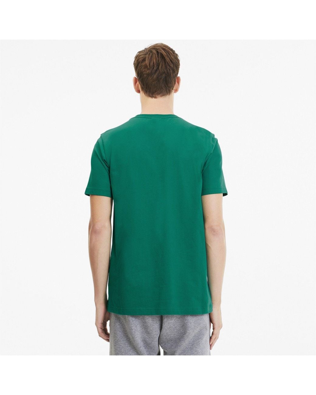 PUMA Green Teamgoal 23 Regular Fit T-Shirt for men