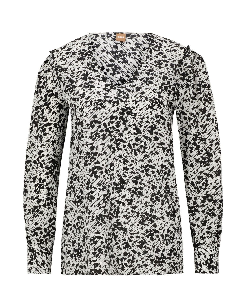 Boss Red Baluta Long Sleeve Blouse