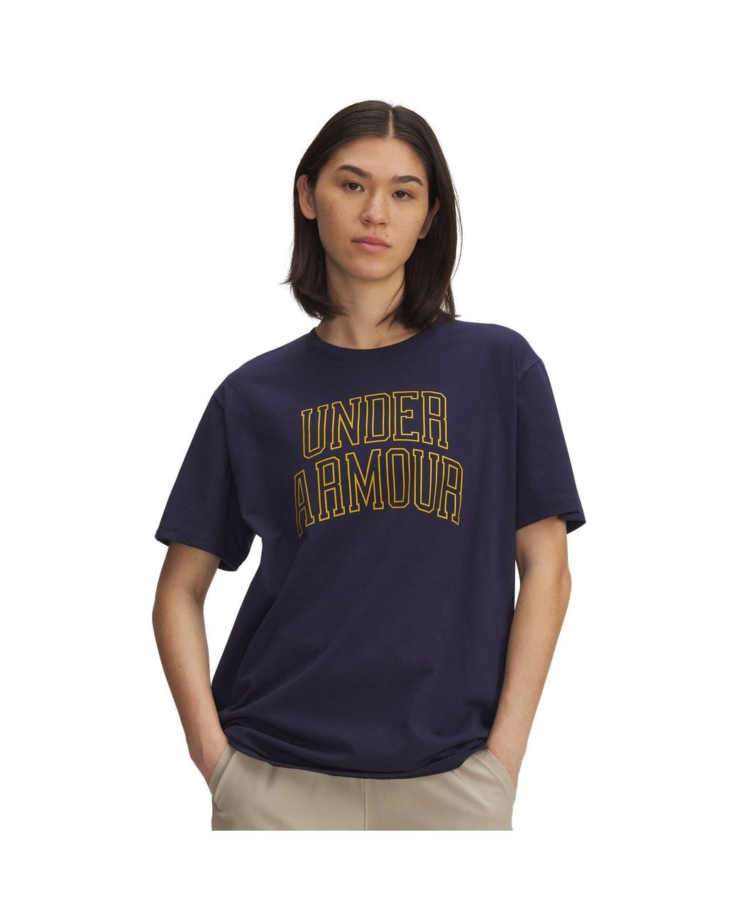 Under Armour Blue Varsity Oversized T-Shirt