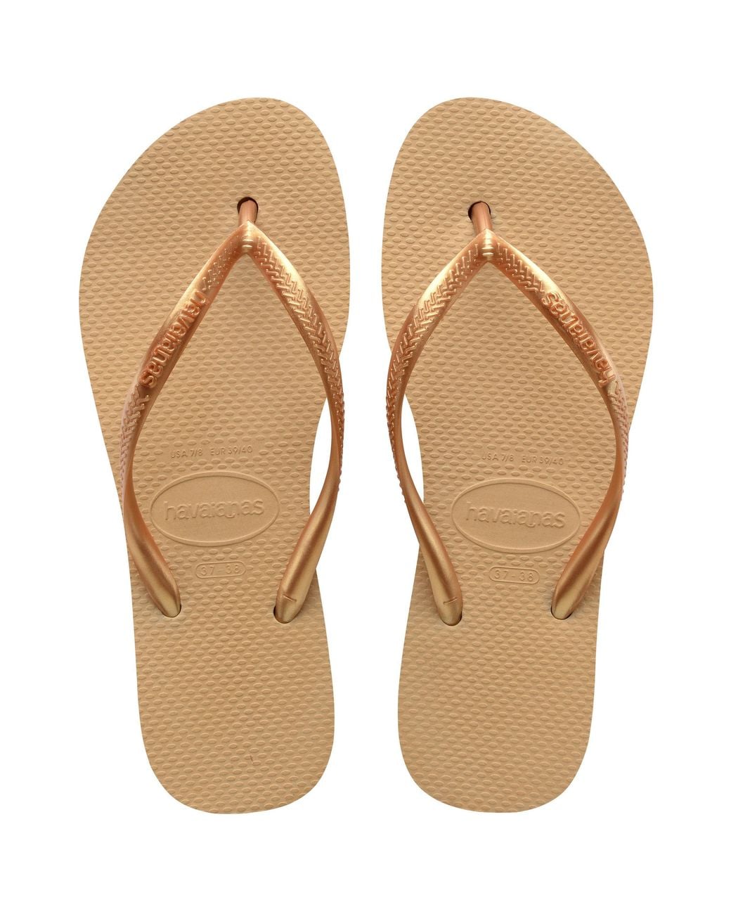 Havaianas Slim Flatform Golden Flip Flops In Brown Lyst UK havaianas-slim-flatform-golden-flip-flops-in-brown-lyst-uk