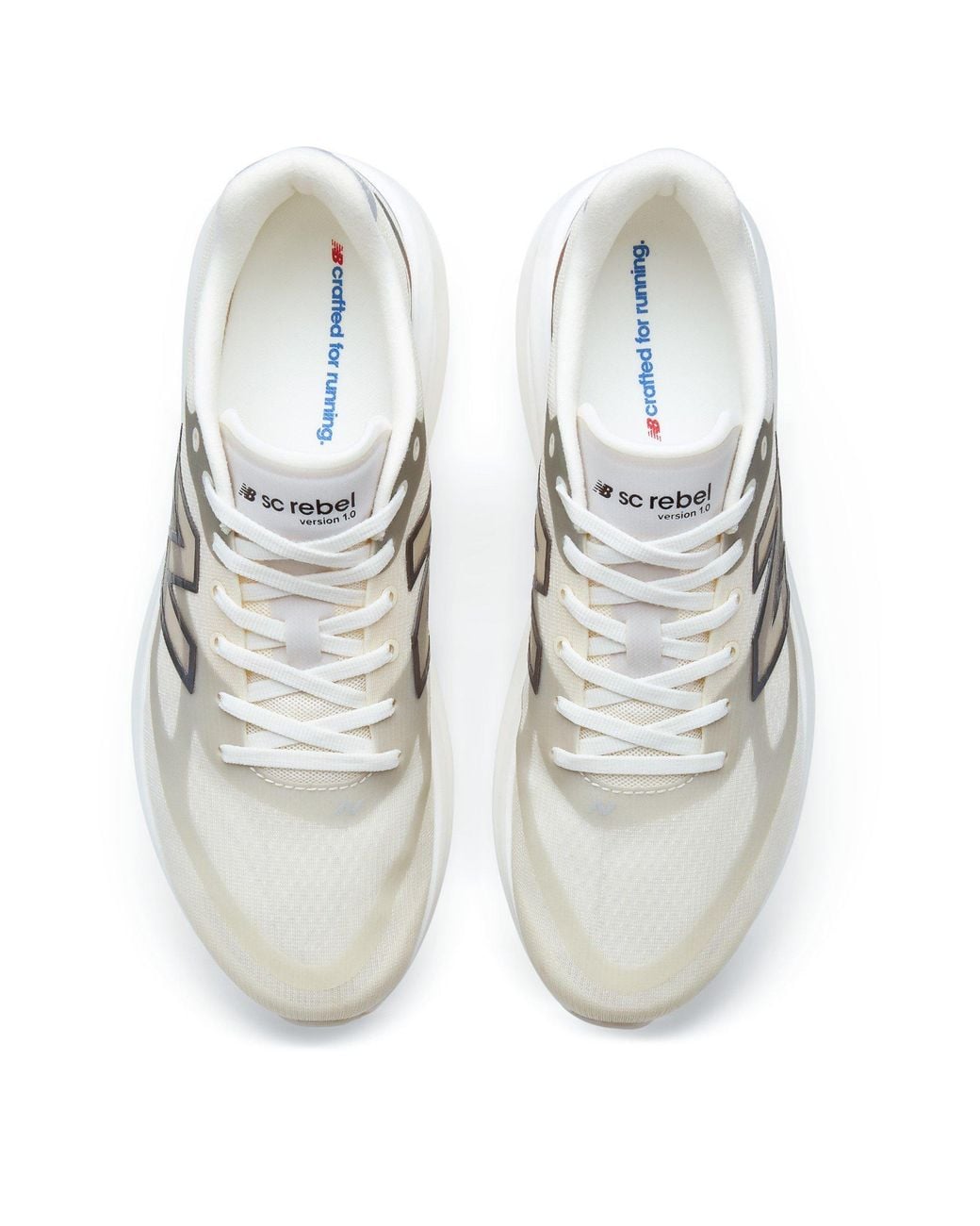 New Balance White Sc Rebel V1 Road Running Shoes for men