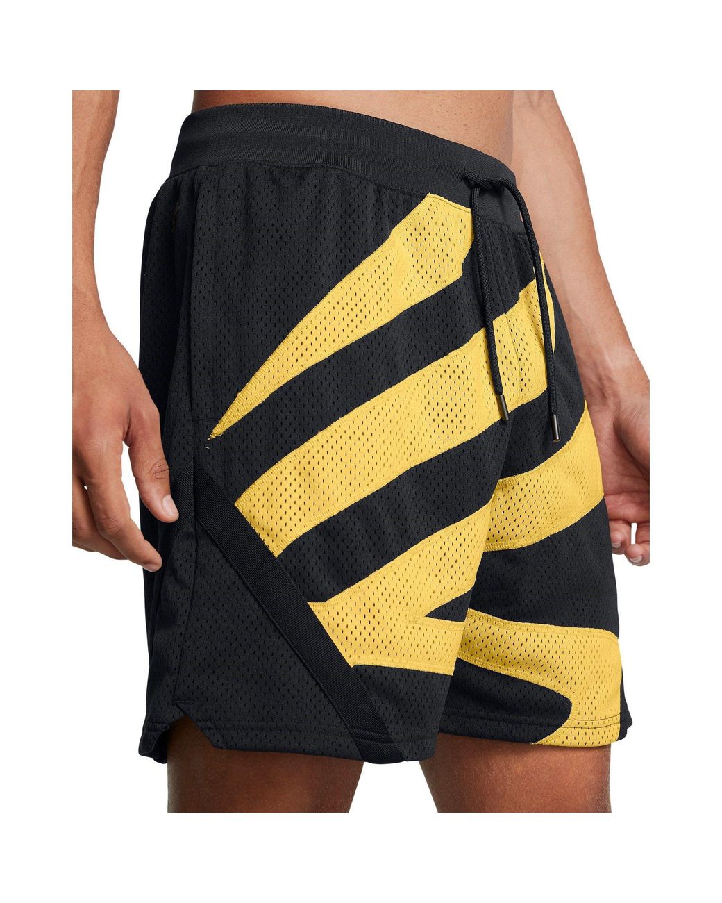 Under Armour Orange Curry Sig Shorts for men