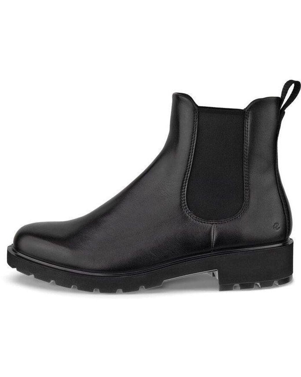 Ecco Black Vienna Chelsea Boots